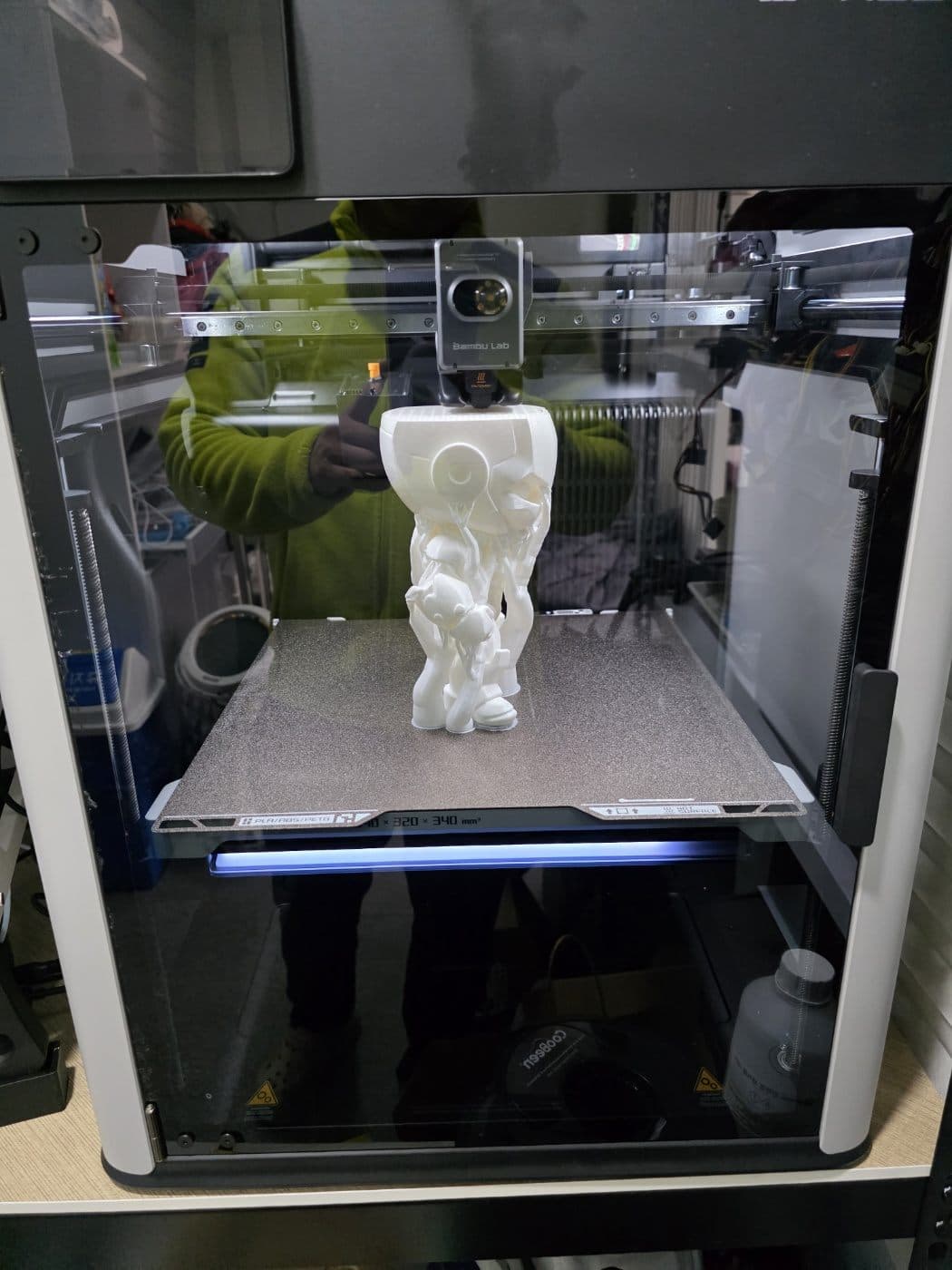 3D 프린트 제작 장착 예시
